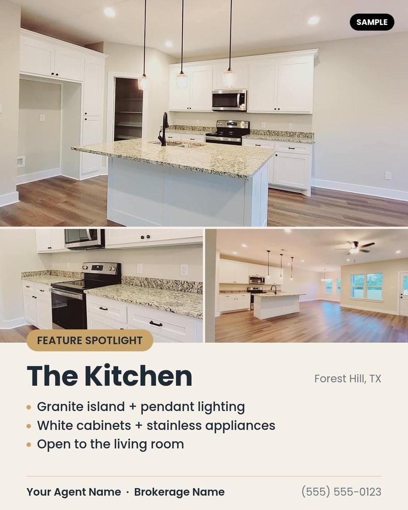 Sample kitchen spotlight post